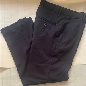Boys 8 Van Heusen Elegant Black Dress Pants